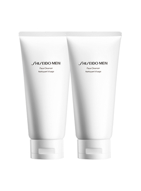 【自营】Shiseido/资生堂男士洁面125ml*2  男士泡沫洗面奶