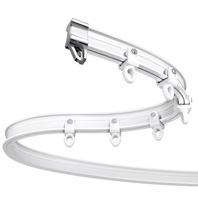 可弯曲窗帘轨道飘窗阳台ul形吊轨