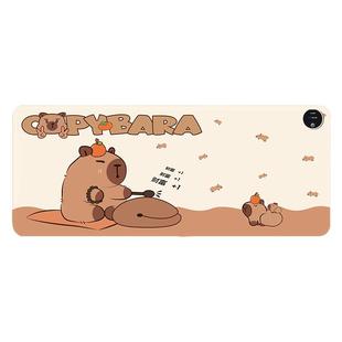 加热鼠标垫超大电发热冬天暖桌垫办公室书桌面垫学生电脑写字暖手