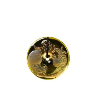 2026年十二生肖玉羊洋洋得意黑曜石平安扣吊坠项链羊形饰品礼物