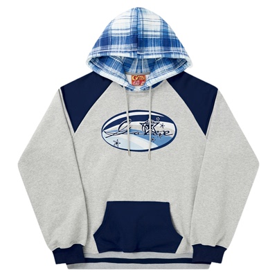 美式复古嘻哈滑板bboy连帽卫衣