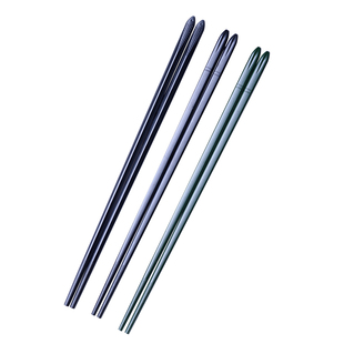 筷子高密度 合金耐高温日式韩式料理寿司尖头细头尖年年有鱼防滑