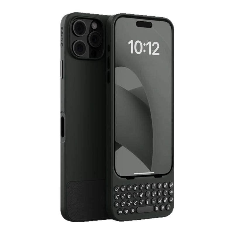 正品clicks适用苹果键盘手机壳iPhone外接键盘type-c口支持磁吸技术黑莓手感实体键盘含质保