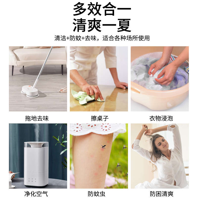 老牌子风油精清凉油家用大瓶去味防叮咬提神赶虫蚁地板拖地花露水