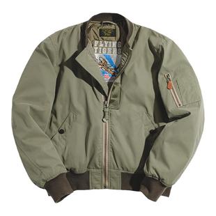 马登工装 美式空军MA1飞行员夹克军绿色冬季加厚棒球棉服男潮衣袄