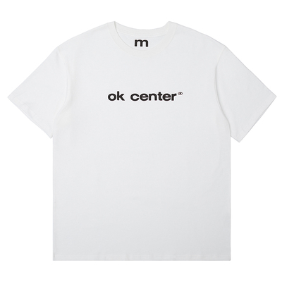 okcenter白黑基础宽松版型