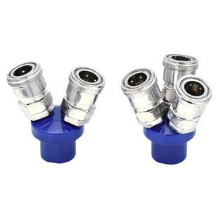 c式气动快速接头 SMV圆二通 SMY圆三通快插接头气泵空压机接头