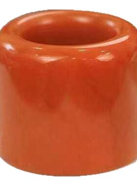 天然新疆和田玉黄玉扳指