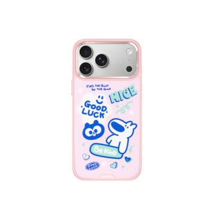 HODA好贴【好事发生】适用iPhone17ProMax手机壳苹果16Pro磁吸新款高级感卡通浮雕保护套15磨砂全包防摔男女
