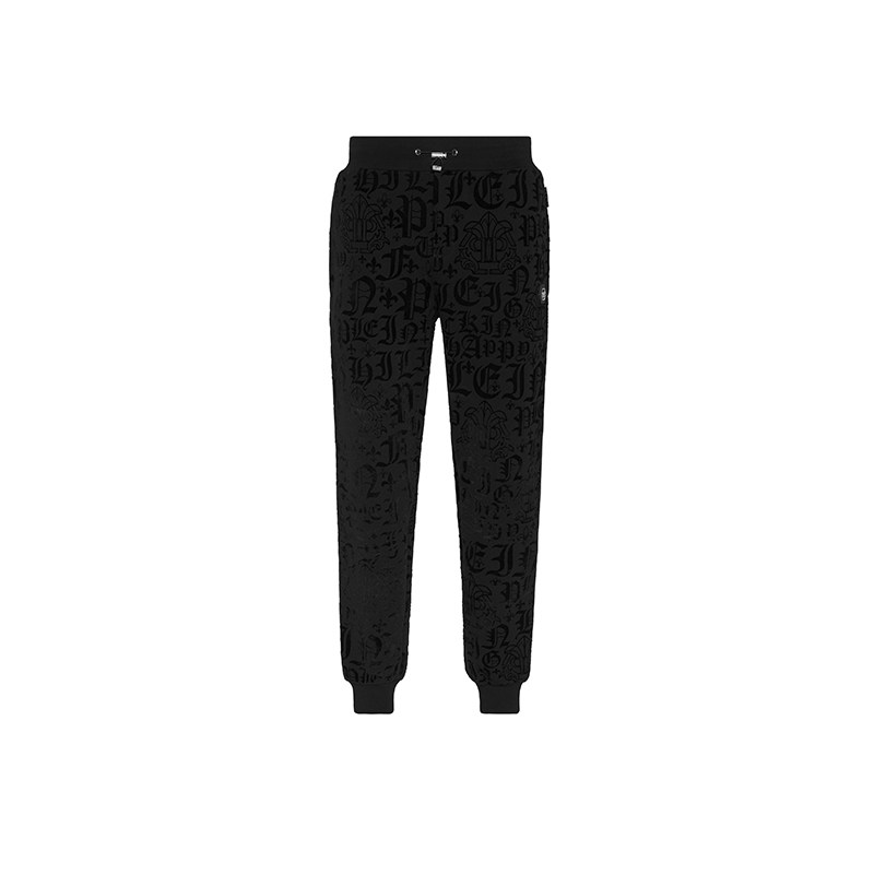 PHILIPP PLEIN 男士GOTHIC PLEIN慢跑束脚运动裤