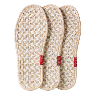 儿童鞋垫小孩专用超薄款亚麻男童女童吸汗防臭宝宝透气33码夏季