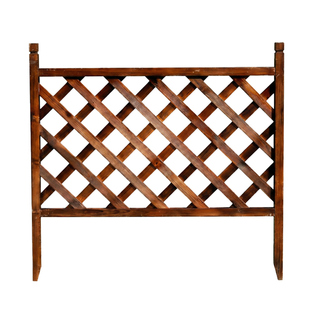 别墅庭院围栏栅栏户外花园绿化护栏装饰网格爬藤架室外防腐木篱笆