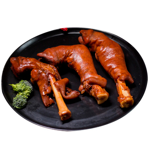 6只酱香羊蹄熟食开袋即食真空麻辣羊蹄子卤菜卤味小吃