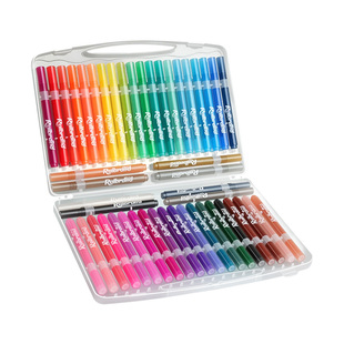 儿童闪光笔荧光笔彩笔亮晶晶水彩笔丙烯马克笔小学生美术专用画画闪光马克笔发光笔软头画笔彩色笔颜色幼儿园