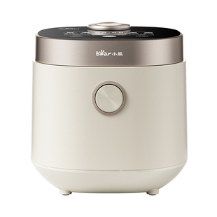 小熊微压迷你电饭煲2到3到4人电饭锅小型家用陶瓷油多功能煮饭锅