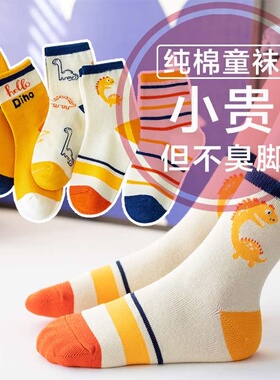 23 Dinosaur Kids Stockings Baby Cotton Socks Spring and Summ