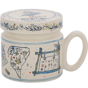 鹿谷川高颜值马克杯女士个人专用咖啡杯超好看的陶瓷喝水杯子可爱