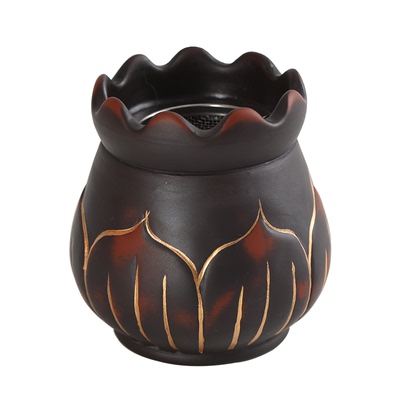 砭石鎏金火龙罐中医院专用艾灸罐