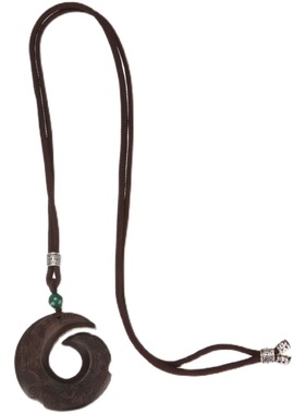 民族风毛衣链女项链简约复古棉麻