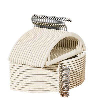 【升级加厚】植绒防滑衣架·无痕