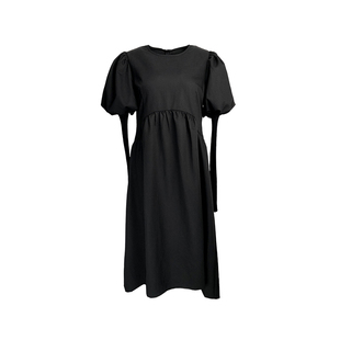 PEIPEI孕妇装高定拼接连体连衣裙套装秋季新款高端赫本风大码春装