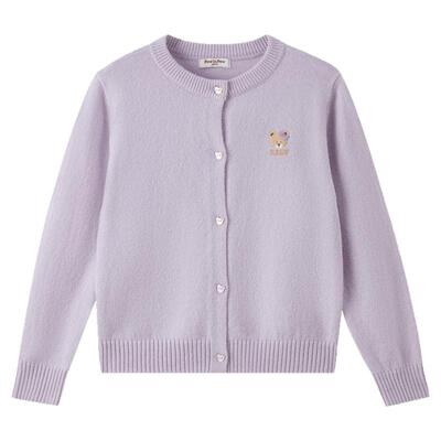 PawinPaw小熊抗菌可机洗羊毛开衫