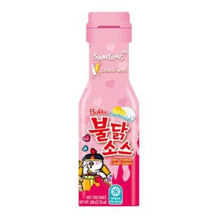 韩国进口三养火鸡面酱料火辣椒奶油双倍辣酱料韩式拌面酱瓶装辣酱