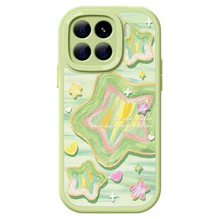 适用小米15手机壳女款14pro保护套新款小米13ultra全包防摔12pro硅胶小羊皮外壳11青春版油画10por潮星星软壳