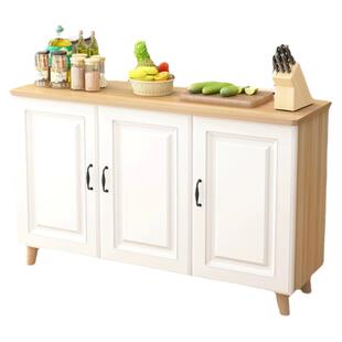 厨房切菜桌置物架落地多层微波炉烤箱电饭煲橱柜收纳柜备餐工作台