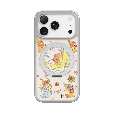 星星人磁吸支架手机壳适用苹果