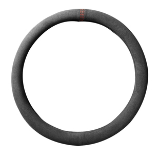 方向盘套保护套麂皮绒翻毛皮D型吸汗手把套四季通用新款防滑薄款