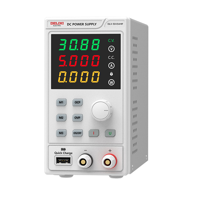 德力西可调直流稳压电源数字数显程控30V60V笔记本大功率手机维修