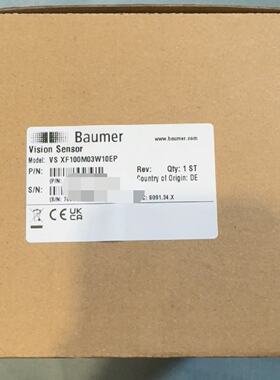 全新Baumer视觉传感器VS XF100M03W10EP，