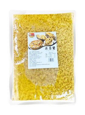 商用粗颗粒蒜蓉酱12斤烧烤酱料