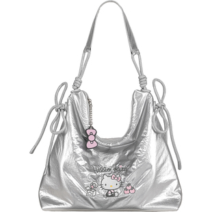 情人节新品TOUTOUhellokitty苹果托特包休闲百搭斜挎包