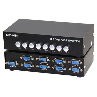 迈拓维矩vga切换器8进1出共享器