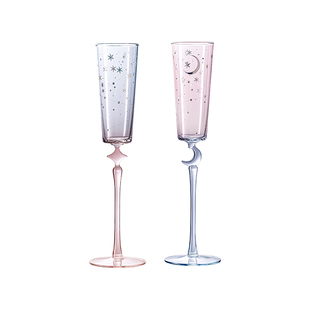 故宫淘宝｜星夜高脚杯敬酒杯香槟杯文创新年新婚结婚订婚生日礼物