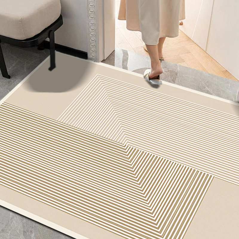 入户门地垫脚垫门垫进门垫子地毯耐脏防滑可玄关线条家用皮革裁剪