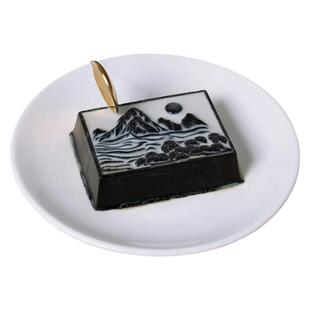 文创龟苓膏模具定制乌龟硅胶烧仙草国风白凉粉古塔水墨卡通食品级