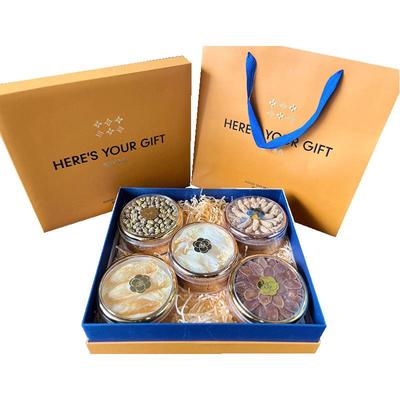 Lecmor爱马仕五拼参粒圣诞节礼盒