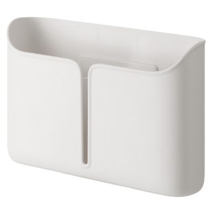 懒角落壁挂垃圾袋收纳盒家用厨房橱柜抽取盒塑料袋保鲜膜置物架子