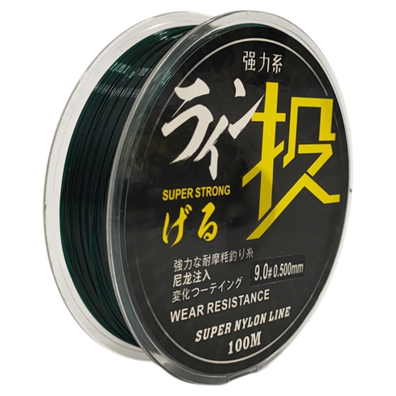 抛竿专用100米尼龙鱼线