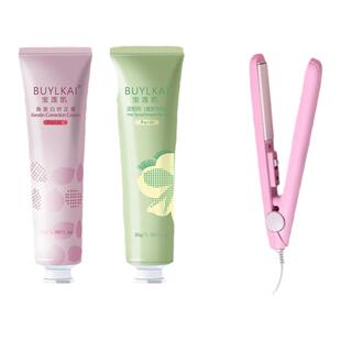 刘海矫正头发软化剂胎毛定型药水家用烫直发膏刘海璇窝分叉分缝