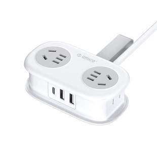 奥睿科旅行插排迷你便携口袋排插usb快充插座7口扩展多功能接线板