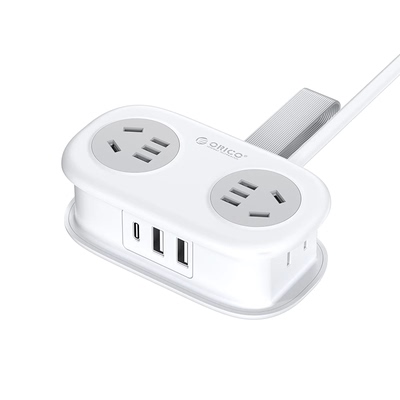 奥睿科旅行插排USB快充便携排插