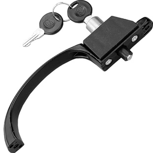 铝合金纱窗锁金刚网防盗窗户执手阳台推拉纱门按压插销锁扣配件