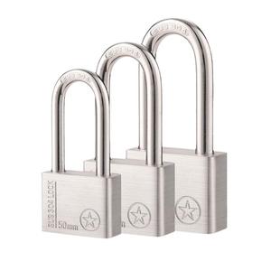 304不锈钢挂锁锁头家用防水防锈大门锁防盗户外门防撬仓库锁室外
