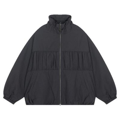 studio CLIP 外套女2026春季新款褶皱设计感立领夹克服645832