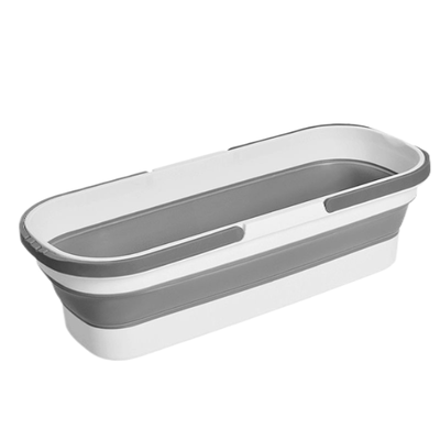 拖地折叠水桶塑料拖把桶长方形储水拖地盆带轮拖地桶大容量水桶