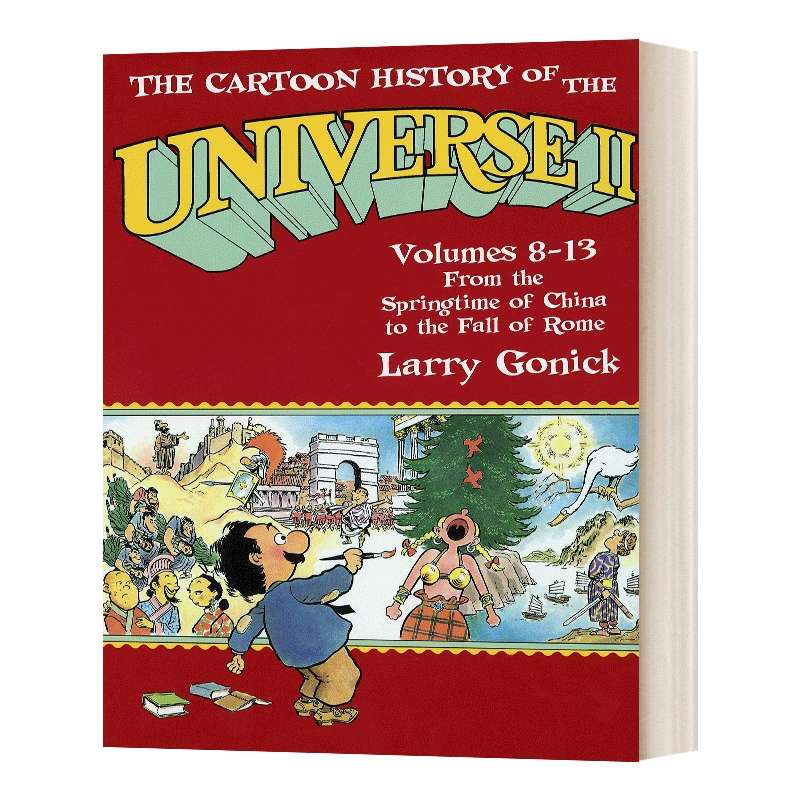 英文原版 The Cartoon History of the Universe II, Volumes 8-13 漫画宇宙史2 卷8-13 英文版 进口英语原版书籍